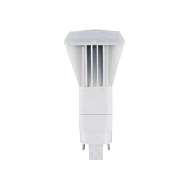 Halco Vertical PL - 10W - 4100K - G24 - 2-Pin or 4-Pin Base | Replaces 26W, 32W or 42W - 1000 Lumens - Ballast Bypass - LED Plug-In Lamp