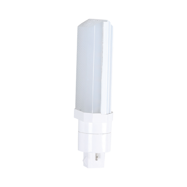 Keystone Horizontal PL - 8W - 3000K - G24 - 2-Pin Base | Replaces 26W, 32W or 42W - 900 Lumens - Ballast Bypass - LED Plug-In Lamp