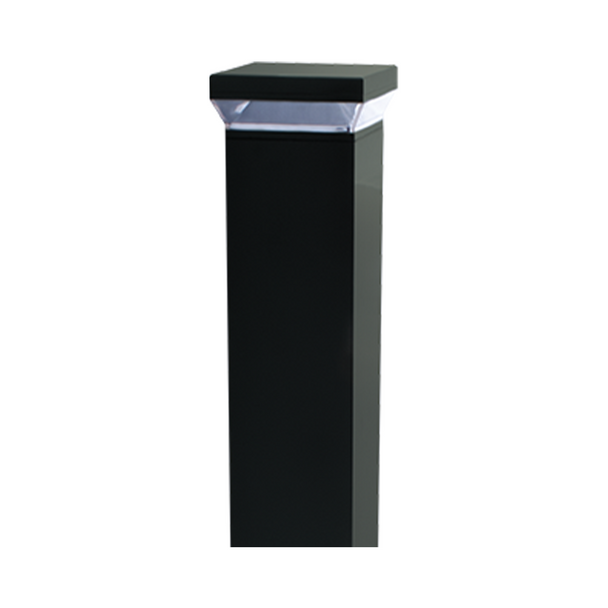 RAB 3.5 ft. LED Bollard - Bronze - Square - Flat Top | 24 Watt - 2,533 Lumens - 5100K - 120-277V - LED Landscape Fixture