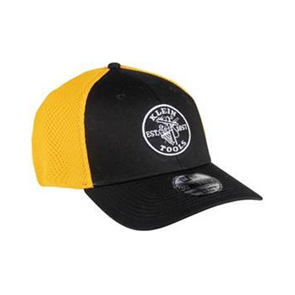 Klein Tools MBH00152C | M/L Black and Yellow Fitted Baseball Cap