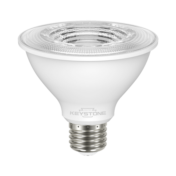 Keystone LED PAR30S Lamp - 10 Watt - 4000K | Replaces 75 Watt Halogen - 80+ CRI - 950 Lumens - 25° Beam - KT-LED10PAR30S-NF-840