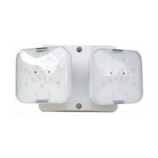 Evade Series LED Dual Remote Head | Indoor Rated - White Thermoplastic - Halco ProLED 95016
