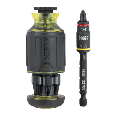miniko 10-in-1 Impact-Rated Stubby Driver Set with Flip Socket - Klein