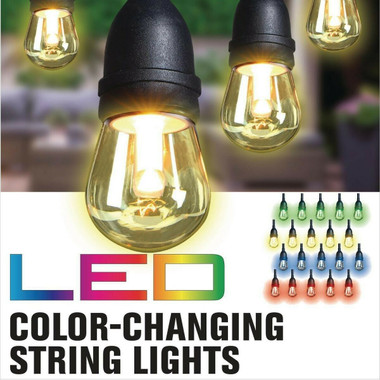  Outdoor String Lights by Luminar : Tools & Home Improvement