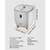 Towel Warmers for Bathroom, 25 L Towel Warmer Bucket with Auto Shut Off for Spa Fits up to 5 Oversi E415-MJJRTHS25LLE9UGVT001V1