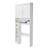 Over The Toilet Storage Cabinet, 67.44 in Height Bathroom Storage Organizer with Double Door and Ad E415-CWTRZBCSPKM37332R001V0