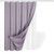 72"W x 78"H Lavender Waffle Textured Shower Curtain Set with Liner Q280-LVDA1978