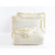Oversized King Ivory Microfiber 3-Piece Comforter Set with Ruffled Edge Trim Q280-IVKI7399