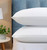 Set of 2 Machine Washable Down Alternative Bed Pillow with Cotton Cover - Queen Q280-SDAMPST259346851