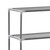  3-Tier Storage Rack over Toilet Silver 20.9"x11"x66.5 A949-282464