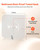 Adhesive Hooks, 12 Pack Self-Adhesive Towel Coat Hooks, Heavy-Duty Wall Hook Hold 15 lbs (Max), Sta E415-ZZKMJGTMS12JWHP1Z001V0