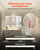 LED Bathroom Mirror, 32" x 48" LED Bathroom Vanity Mirror with Frontlit and Backlit, Anti-Fog Memor E415-DDJXJ3248INC968O2V1