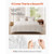 Queen Duvet Cover Set, 100% Cotton, 3 Pieces Bedding Set Queen Size with 1 Duvet Cover 90 x 90 in a E415-YRBTSJTZMQUEYDP3V001V0