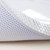 Queen size 3-inch Memory Foam Mattress Topper with Removeable Baffle Box Cover Q280-MTQU3458
