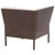  6 Piece Patio Lounge Set with Cushions Poly Rattan Brown A949-48935