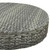  Patio Table Gray 23.8"x41.7" Poly Rattan A949-45857