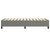 Box Spring Bed Frame Dark Gray Twin XL Fabric (US Only) A949-3120898