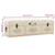 Storage Bench 43.3" Cream Solid Wood Fir A949-345719