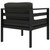  Sectional Corner Sofa 1 pc with Cushions Aluminum Anthracite A949-49239