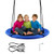 40 Inch Flying Saucer Tree Swing Indoor Outdoor Play Set-Blue - Color: Blue D681-SP36638BL
