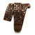 3W1125 - IP Coffee light Brass Ring with AAA Grade CZ  in Light Coffee A874-3W1125