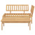 Patio Pallet Sofa Set 2 pcs Solid Wood Acacia A949-365853
