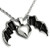 TK549 - High polished (no plating) Stainless Steel Chain Pendant with No Stone A874-TK549