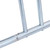  Bicycle Stand for 4 Bikes Floor Freestanding Galvanized Steel A949-4005566