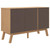  Sideboard OLDEN Brown 44.9"x16.9"x28.9" Solid Wood Pine A949-358606
