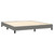 Box Spring Bed Frame Dark Gray King Fabric (US Only) A949-3120561