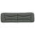  Headboard Cushion "Hvar" Dark Gray 76" Fabric A949-374634