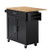Kitchen Island Cart with Storage, 42.28 in Wide Mobile Rolling Storage Island on Swivel Wheels, wit E415-CFD1C2M09MKZILU8I001V0