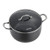 Aluminum Stock Pot, 12-Quart Nonstick Ceramic Coated Pot with Glass Lid, PFOA-Free, PFAS-Free, Comp E415-JTTG12QTLLSDBWXFE001V0
