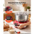 5.3 Qt Electric Dough Maker 500W Stand Mixer Removable Lid, Stepless Speed Adjustment Food Kitchen  E415-TMLSJBJXZSJBS669D001V1