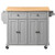 Kitchen Island Cart with Storage, 43.7 in Wide Mobile Rolling Storage Island on Swivel Wheels, with E415-CFD2C4M09MBKG6IIO001V0