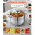Stainless Steel Stock Pot, 8-Quart Stainless Steel Stockpot with Glass Lid, PFOA-Free, PFAS-Free, C E415-JTTG8QTBXGLS0BJU5001V0