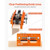 Doweling Jig Kit, Self Centering Dowel Drill Jig for Straight Holes, Aluminum Alloy Woodworking Too E415-ZJJZDXXDZKJJNAITD001V0
