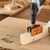 Doweling Jig Kit, Self Centering Dowel Drill Jig for Straight Holes, Aluminum Alloy Woodworking Too E415-ZJJZDXXDZKJJNAITD001V0
