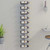  Wall-mounted Wine Rack for 10 Bottles White Metal A949-340904