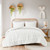 Twin/Twin XL 2-Piece Ivory Pompom Microfiber Comforter Set Q280-IVYWXL956513