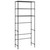  3-Tier Storage Rack over Laundry Machine Black 27.2"x11"x66.5 A949-288330