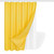72"W x 72"H Yellow Waffle Textured 3 in 1 Shower Curtain Set Q280-YELC1972