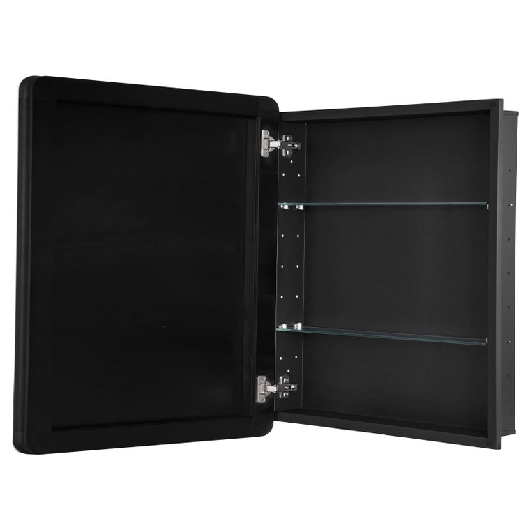 Medicine Cabinet, 24 x 30 inch, Medicine Cabinet for Bathroom with Mirror,  Aluminum Frame Bathroom E415-JXYJJXJ2430IYDJW2V0