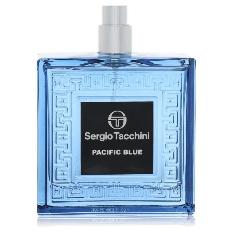 Sergio Tacchini Pacific Blue by Sergio Tacchini Eau De Toilette Spray (Tester) 3.4 oz (Men) V728-571869