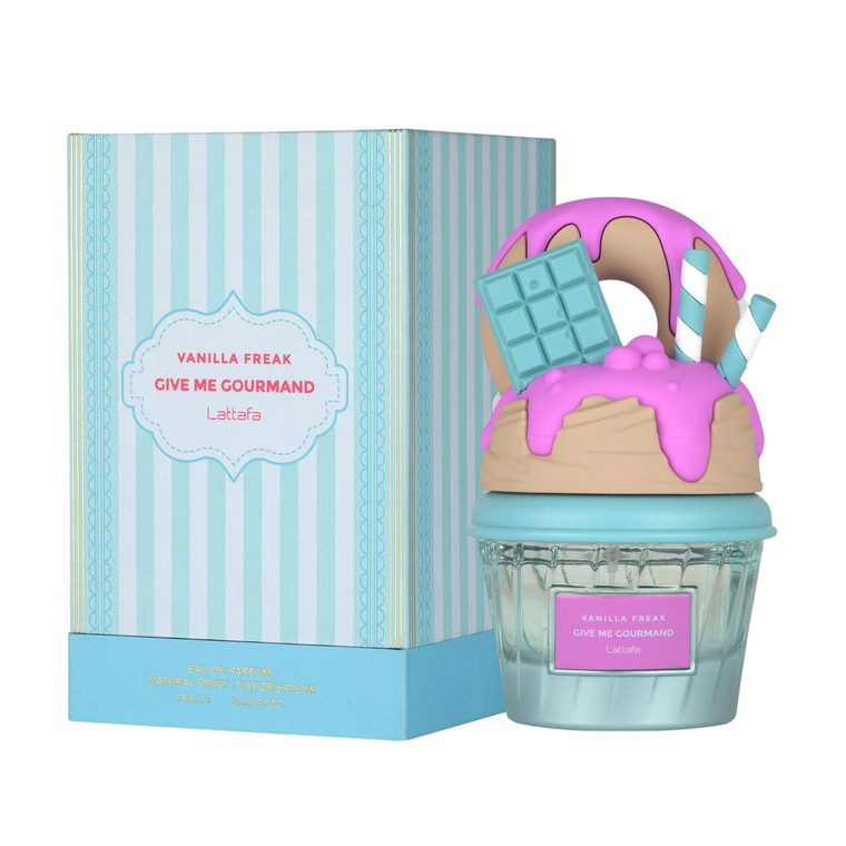 Lattafa give me gourmand vanilla freak 2.53 eau de parfum spray Z991-LATTAFA349655
