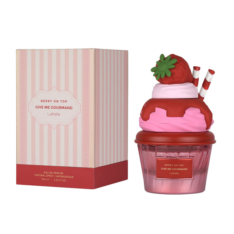 Lattafa give me gourmand berry on top 2.53 eau de parfum spray Z991-LATTAFA349693
