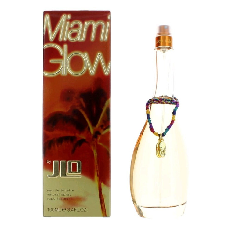 Miami Glow by J.Lo, 3.4 oz Eau De Toilette Spray for Women (Jennifer Lopez) R654-awmgl34s