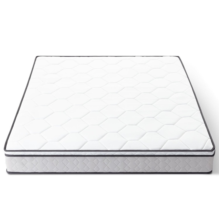 Twin size 8-inch Plush Memory Foam Innerspring Hybrid Mattress Q280-TWPL8834