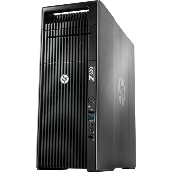 Windows 11 HP Z620 Workstation 2XE5-2667V2 4GHz 128GB Memory 512GB+1TB RTX 2080