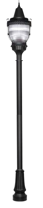 90W Outdoor Led Post Top Post Top Light Fixture 4000K ILF